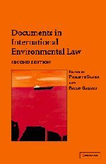 Documents In International Environmental Law 2nd Edition Philippe Sands