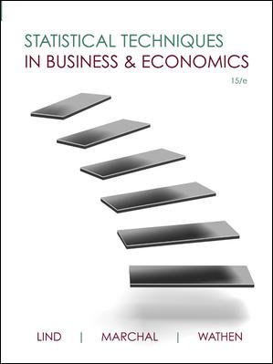 Statistical Techniques In Business And Economics 15th Edition Douglas Lind