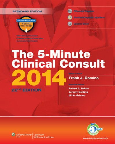 The 5minute Clinical Consult Premium 22th Edition Frank J Domino Md