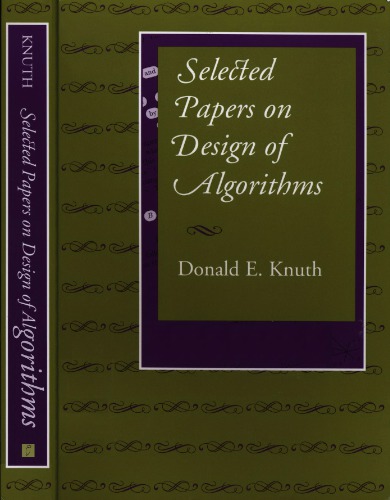 Selected Papers On Design Of Algorithms For Algorithmix Knuth De