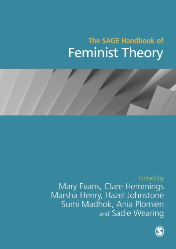 The Sage Handbook Of Feminist Theory Mary Evans Et Al Eds