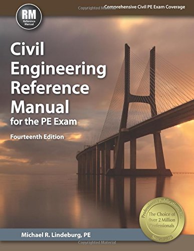 Civil Engineering Reference Manual For The Pe Exam 14th Edition Michael R Lindeburg