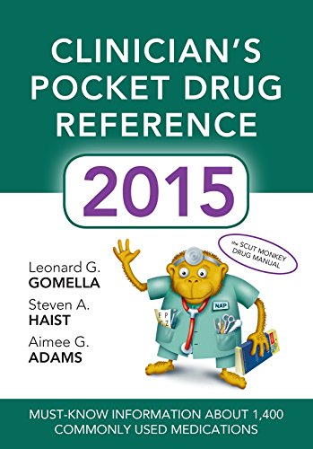 Clinicians Pocket Drug Reference 2015 6th Edition Leonard Gomella