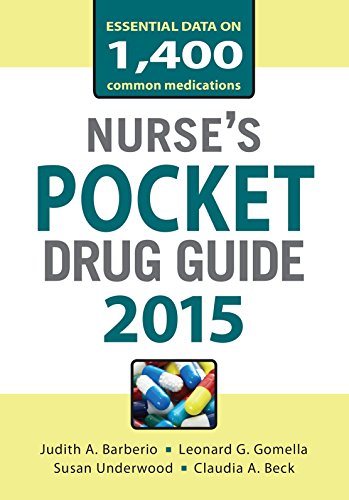 Nurses Pocket Drug Guide 2015 10th Edition Judith Barberio Susan Underwood