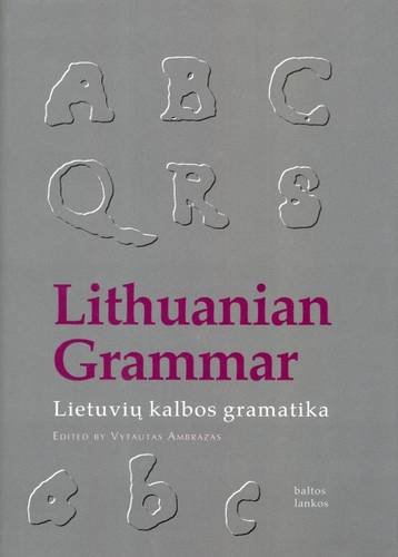 Lithuanian Grammar 2nd Revised Edition V Ambrazas