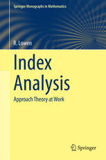 Index Analysis Approach Theory At Work 1st Edition R Lowen Auth