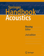 Springer Handbook Of Acoustics 2nd Edition Thomas D Rossing Eds