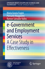 Egovernment And Employment Services A Case Study In Effectiveness 1st Edition Maria Grazia Fugini