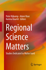Regional Science Matters Studies Dedicated To Walter Isard 1st Edition Peter Nijkamp
