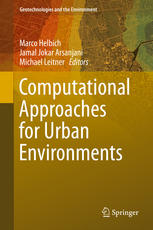 Computational Approaches For Urban Environments 1st Edition Marco Helbich