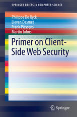 Primer On Clientside Web Security 1st Edition Philippe De Ryck