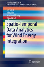 Spatiotemporal Data Analytics For Wind Energy Integration 1st Edition Lei Yang