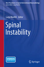 Spinal Instability 1st Edition Luigi Manfrè Eds