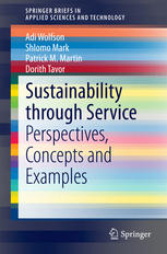 Sustainability Through Service Perspectives Concepts And Examples 1st Edition Adi Wolfson