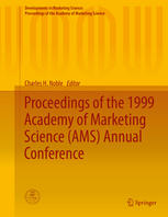 Proceedings Of The 1999 Academy Of Marketing Science Ams Annual Conference 1st Edition Charles H Noble Eds
