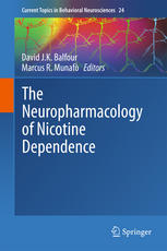 The Neuropharmacology Of Nicotine Dependence 1st Edition David Jk Balfour