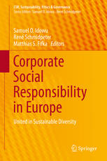 Corporate Social Responsibility In Europe United In Sustainable Diversity 1st Edition Samuel O Idowu