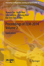 Proceedings Of Elm2014 Volume 2 Applications 1st Edition Jiuwen Cao