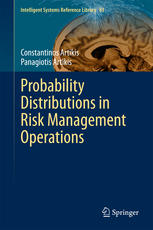 Probability Distributions In Risk Management Operations 1st Edition Constantinos Artikis
