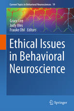 Ethical Issues In Behavioral Neuroscience 1st Edition Grace Lee