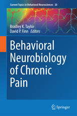 Behavioral Neurobiology Of Chronic Pain 1st Edition Bradley K Taylor