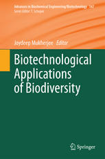 Biotechnological Applications Of Biodiversity 1st Edition Joydeep Mukherjee Eds