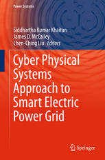 Cyber Physical Systems Approach To Smart Electric Power Grid 1st Edition Siddhartha Kumar Khaitan