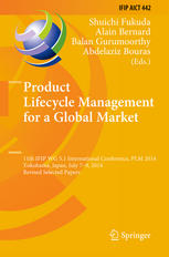 Product Lifecycle Management For A Global Market 11th Ifip Wg 51 International Conference Plm 2014 Yokohama Japan July 79 2014 Revised Selected Papers 1st Edition Shuichi Fukuda