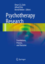 Psychotherapy Research Foundations Process And Outcome 1st Edition Omar Cg Gelo