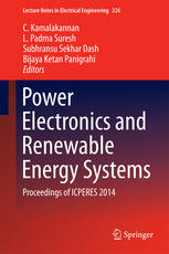 Power Electronics And Renewable Energy Systems Proceedings Of Icperes 2014 1st Edition C Kamalakannan