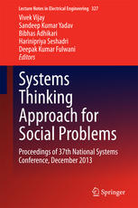 Systems Thinking Approach For Social Problems Proceedings Of 37th National Systems Conference December 2013 1st Edition Vivek Vijay