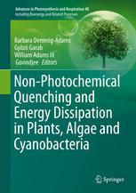 Nonphotochemical Quenching And Energy Dissipation In Plants Algae And Cyanobacteria 1st Edition Barbara Demmigadams