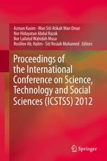 Proceedings Of The International Conference On Science Technology And Social Sciences Icstss 2012 1st Edition Azman Kasim