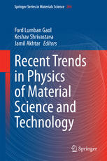 Recent Trends In Physics Of Material Science And Technology 1st Edition Ford Lumban Gaol