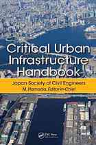 Critical Urban Infrastructure Handbook Masanori Hamada T Koike