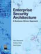Enterprise Security Architecture Nicholas A Sherwood
