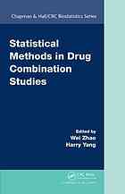 Statistical Methods In Drug Combination Studies Wei Zhao Harry Yang