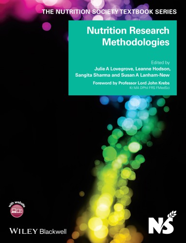Nutrition Research Methodologies 1st Edition Julie A Lovegrove