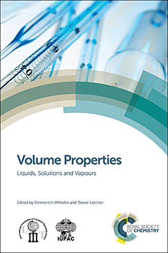 Volume Properties Liquids Solutions And Vapours Emmerich Wilhelm