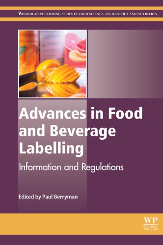 Advances In Food And Beverage Labelling Paul Berryman