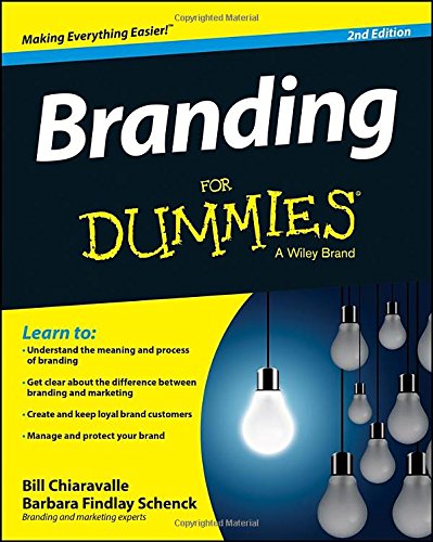 Branding For Dummies 2nd Edition Bill Chiaravalle Barbara Findlay Schenck