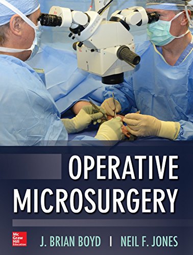 Operative Microsurgery 1st Edition J Brian Boyd Neil Jones
