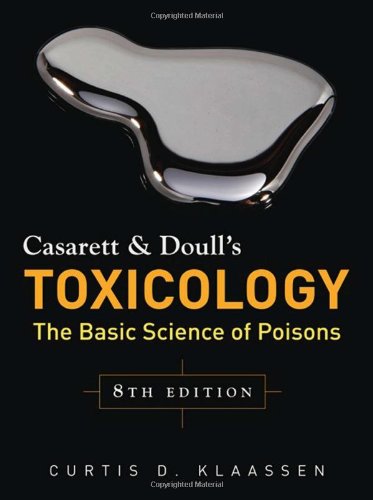 Casarett Doulls Toxicology The Basic Science Of Poisons 8th Edition Curtis Klaassen