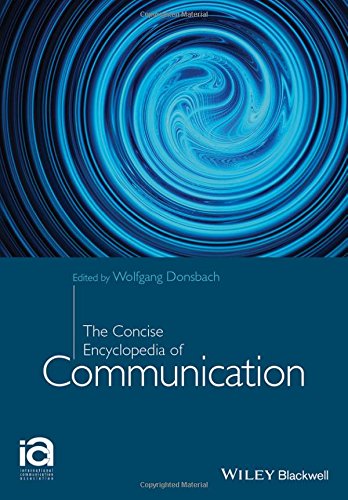 The Concise Encyclopedia Of Communication 1st Edition Wolfgang Donsbach