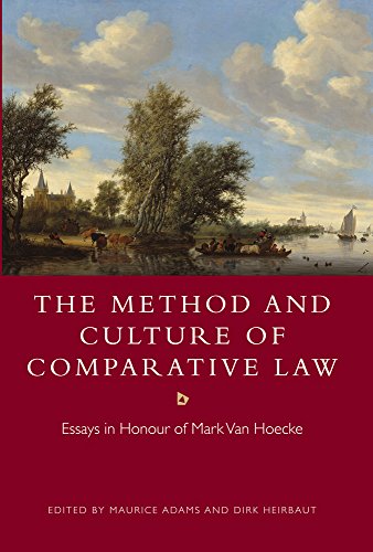 The Method And Culture Of Comparative Law Essays In Honour Of Mark Van Hoecke Maurice Adams
