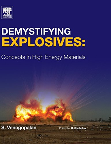 Demystifying Explosives Concepts In High Energy Materials 1st Edition Sethuramasharma Venugopalan
