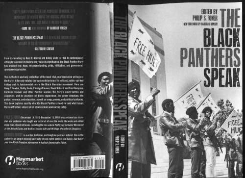 The Black Panthers Speak 3rd Ed Philip S Foner Ed