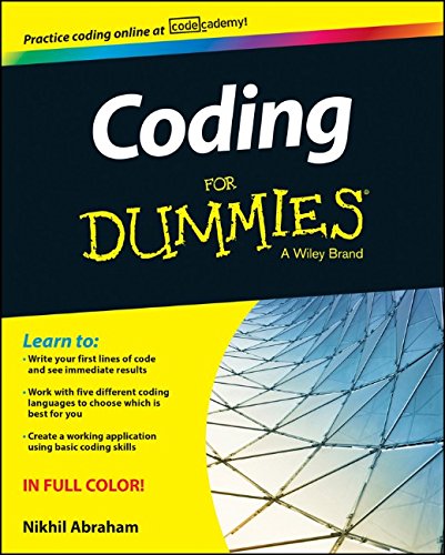 Coding For Dummies 1st Edition Nikhil Abraham