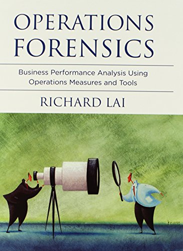 Operations Forensics Business Performance Analysis Using Operations Measures And Tools Richard Lai