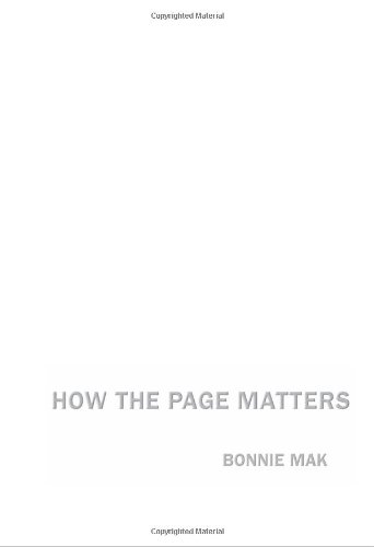 How The Page Matters Bonnie Mak